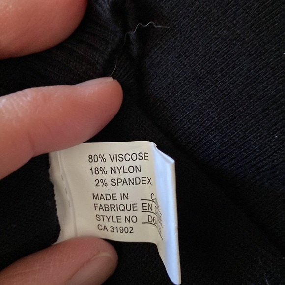 Fille A Suivre gently used black dress in size M - Picture 8 of 8